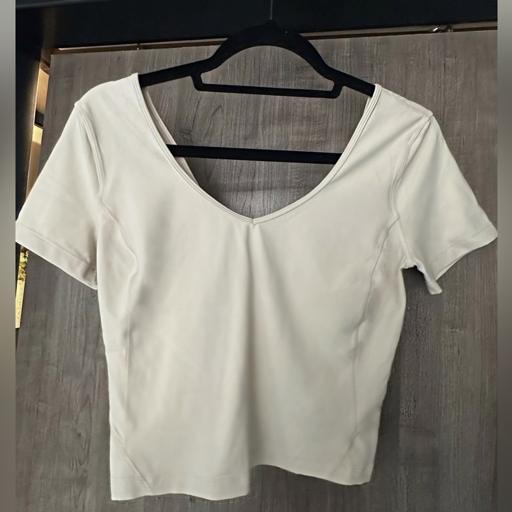 Lululemon yoga align short sleeve shirt